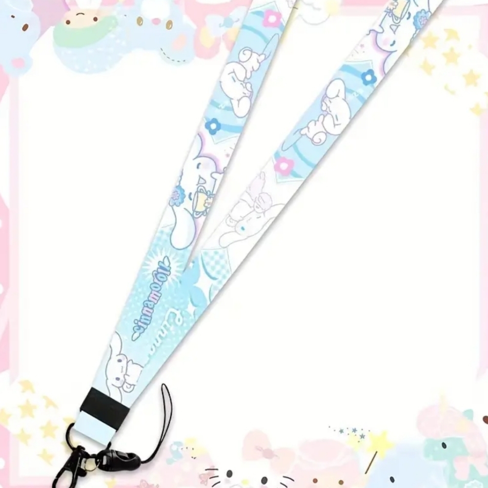 Cinnamoroll ID Lanyard for Cell Phones